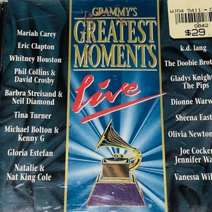 Grammy's Greatest Moments Live CD Pop Folk World Europe Ballad Vocal - Picture 1 of 6