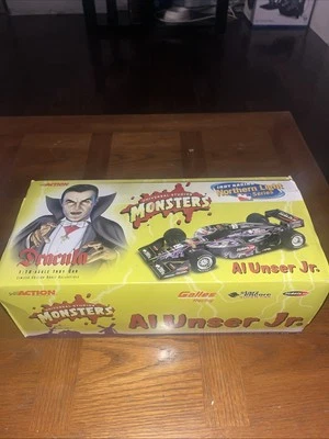 AL Unser Jr #3 ACTION Tickets.com Monsters Dracula 2000 G-Force F1 Indy Car 1:18 - Image 1 of 4