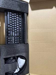 Atrix: tastiera RGB, cuffie, mouse e pad - pacchetto giochi PC - 4 pezzi NUOVO - Foto 1 di 1