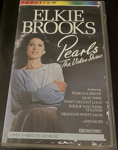 ELKIE BROOKS PEARLS THE VIDEO SHOW LIVE VHS RARE MUSIC 1980S - Picture 1 of 2