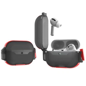 Full Body Rugged Frosted Case + Secure Lock&Lanyard for AirPods 4 3 2 1 Pro 1 2 - Picture 1 of 14