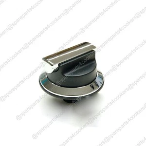 RANGEMASTER Cooker Control Knob Black & Chrome P040582 P059074 - Picture 1 of 8