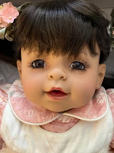 Rare ADORA INC DOLL 20" NAME YOUR OWN (HISPANIC/LATIN) Dark Brown_20543_MIB & BC - Picture 1 of 12