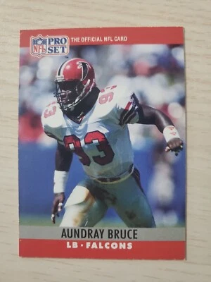 1990 Pro Set - #30 Aundray Bruce Atlanta Falcons - Image 1 of 4