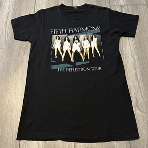Fifth Harmony T-Shirt The Reflection Tour Medium M Kurzarm Grafik schwarz - Bild 1 von 9