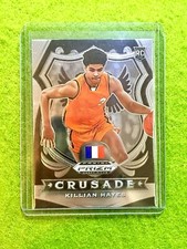 KILLIAN HAYES CRUSADE ROOKIE CARD JERSEY #3 FRANCE RC PISTONS  2020 Panini Prizm