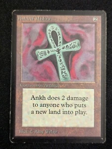 Ankh of Mishra - Beta - LP - Magic the Gathering - MTG - Artifact - Picture 1 of 4