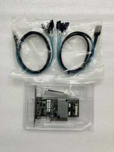 LSI 9272-8i8-Port 6Gbps PCI-e Update 9207-8I IT MODE FW:P20 2308 + 8087 cable - Bild 1 von 6