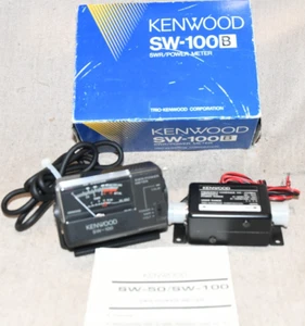 Kenwood SW-100B RF Power/SWR Meter 140-450Mhz 0-150 Watts - Zdjęcie 1 z 2