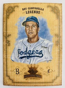 2004 Diamond Kings Brooklyn Dodgers Baseball Card Roy Campanella #169 SP HOF - Picture 1 of 2