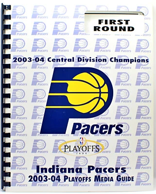 2003-04年印第安纳步行者队NBA季后赛媒体指南-第一轮对波士顿凯尔特人队 — 第 1/3 张图片