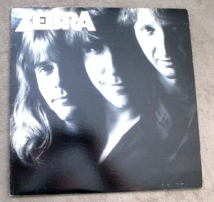 ZEBRA Self Titled Debut '83 LP Atlantic 80054-1 Hard Rock METAL UltraSonic NM - Picture 1 of 13