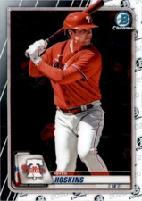 2020 Bowman Chrome [BB4] #26 Rhys Hoskins - Philadelphia Phillies