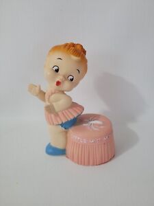 Alan Jay VTG 1959 Rubber Face TOY DOLL LAMP Little Miss Muffet Nursery Rhyme