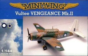 Modelli MiniWing 1/144 VULTEE VENGEANCE Mk.II Versioni Australia e Brasile - Foto 1 di 6