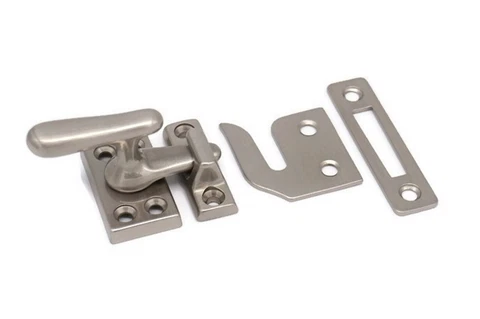 Large Casement Window Latch Cabinet Furniture Latch Boat Marine Latch Nickel Cover
