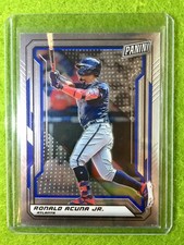 RONALD ACUNA JR CARD JERSEY #13 ATLANTA BRAVES SP 2019 National VIP SilverChrome