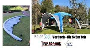 Wie NEU! - X Gloo - XD5/XC5 Vordach - aufblasbar - (für Zelt / Pavillon 5x5m) - Bild 1 von 6