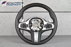 BMW 5 G30 G31 X3 G01 X4 G02 Lenkrad Steering Wheel Paddles ACC Vibra. M-SPORT - Bild 1 von 10