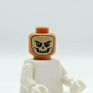 HEAD - Skull Mask Face Cemetery Warrior 7196 Indiana Jones LEGO® Minifigure Part - Picture 1 of 2