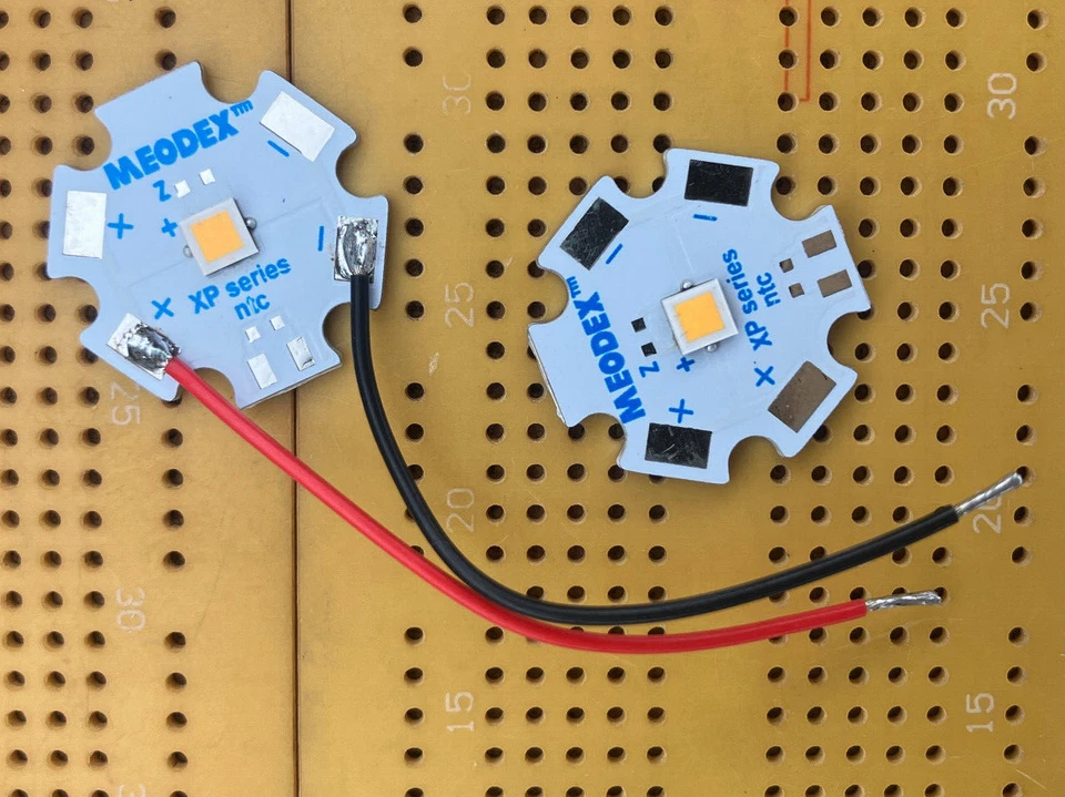 Cree XHP35 Warm White A4 2700K 12W 12V High Intensity LED Star & Leads CRI 90 - Image 1 of 1