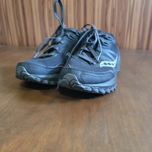 Saucony Excursion Tr14 Women's Size 8 Black Running Shoes - Picture 1 of 9