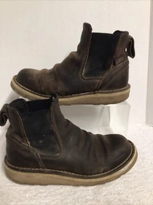 Danner Damen 7 abgenutzt Bull Run Chelsea braun Leder Stiefeletten USA LESEN - Bild 1 von 14