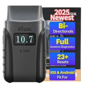 2025 XTOOL A30M Bluetooth OBD2 Scanner Code Read Full System Car Diagnostic Tool - Picture 1 of 14