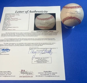 Willie Mays Signed NL Ball Baseball Sharp Crisp Auto JSA YY80826 - Picture 1 of 9