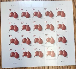 Estampilla postal de Estados Unidos 10 centavos Pears Scott 5178 hoja de 20 MNH 2017 - Imagen 1 de 2