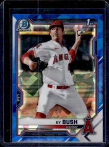 2021 Bowman Draft Sapphire Edition Ky Bush 1st Bowman - Picture 1 of 2
