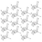24pcs Crystal Display Stands - Clear Acrylic Geode Storage