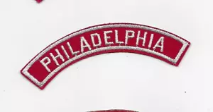 PHILADELPHIA Pfadfinder rot und weiß Gemeinschaftsstreifen RWS - Bild 1 von 1
