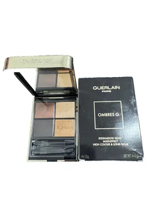 Guerlain Ombres G Eyeshadow Quad -940 Royal Jungle for Women - 0.5 oz Eye Shadow - Picture 1 of 5