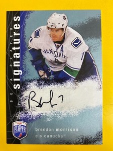D55384  2007-08 Be A Player Signatures #SBM Brendan Morrison