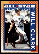 1990 Topps #397 Will Clark