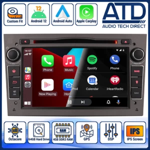 Carplay Radio Para Opel Meriva Vectra C Android Auto GPS Satnav DAB Head Unidad - Bild 1 von 12