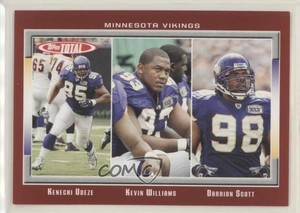 2006 Topps Total Total Red Kenechi Udeze Kevin Williams Darrion Scott #427