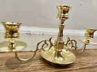 Vintage Brass Candelabra Brass Gold Candle Holder