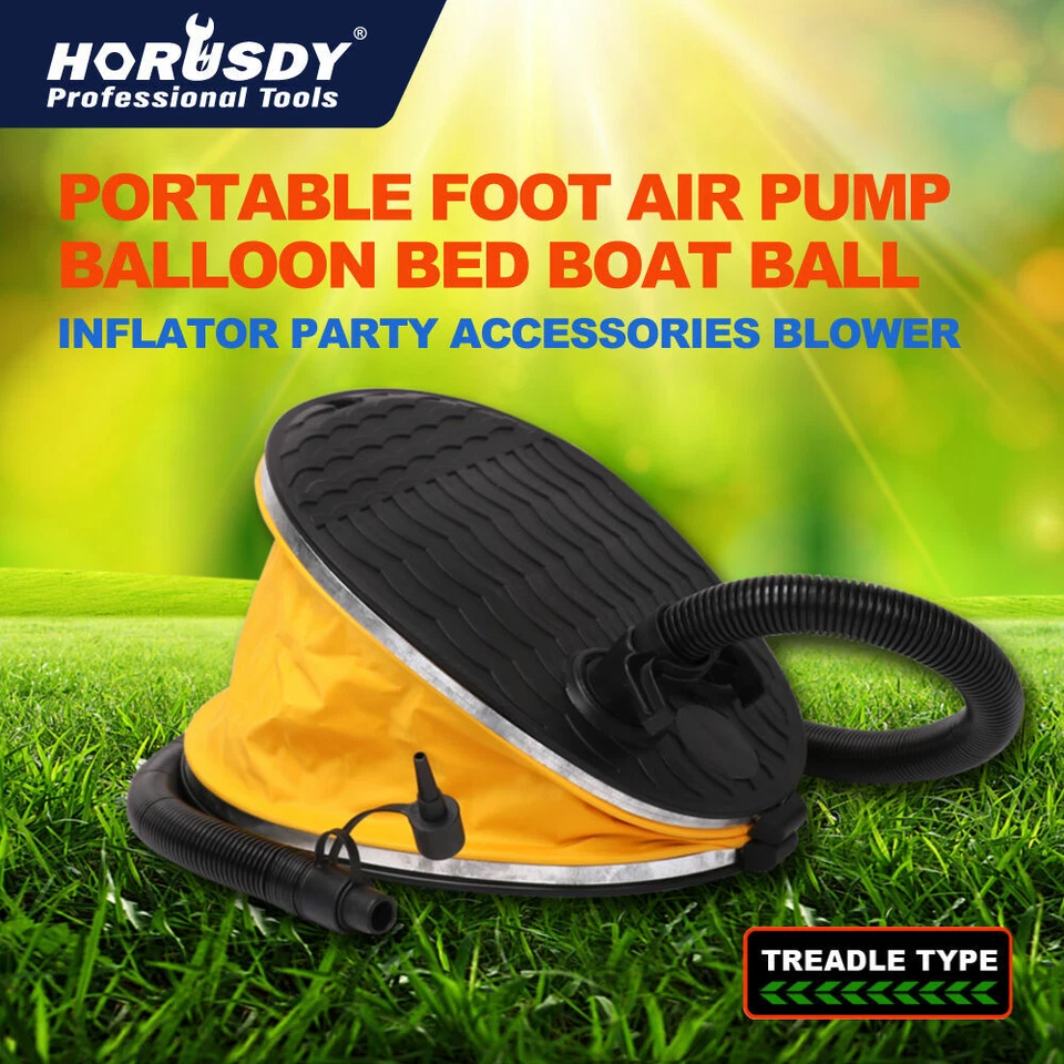 Portable Foot Air Pump Balloon Bed Boat Ball Inflator Party Accessories Blower - image 1 of 4