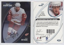 2002-03 ITG Be A Player Signature Series Signatures Pavel Datsyuk #166 Auto