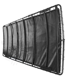 Carro de golf Topsail Bimini estilo lona 84" techo/tubular techo solar - garra negra - Imagen 1 de 9