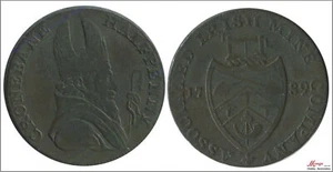 Inglaterra Token 1789 (1/2 Penny) Asociación Mineros Irlanda MBC / VF Seaby-1 - Picture 1 of 1