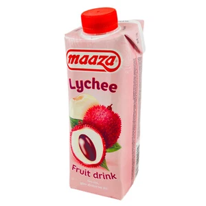 Maaza Lychee Drink Juice 330 ml To Go Packung - Exotischer Fruit Saft Drink - Imagen 1 de 5