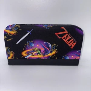 Nintendo Switch 2 Dock Cover Screen Protector Decor Sleeve Zelda Link Action - Picture 1 of 3