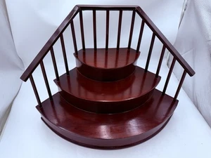 🌟Authentic Byers’ Choice Ltd Scala in legno grande espositore🌟 - Foto 1 di 7