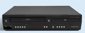 Magnavox DV220MW9 VCR DVD Combo Recorder DVD NOT WORKING for PARTS REPAIR - Picture 1 of 7
