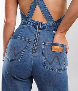 Billabong Wrangler Women’s Denim Overalls Size 30 - Picture 1 of 9