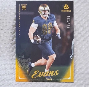 Mitchell Evans RC SP /299 📈 2025 Luminance Rookie Gold Holofoil #167 Carolina - Bild 1 von 2