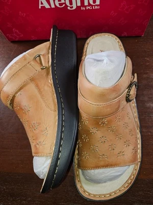 Alegria Women's Klover Cognac Sandal Clog SZ 42 US 11.5-12 New in box - image 1 of 4